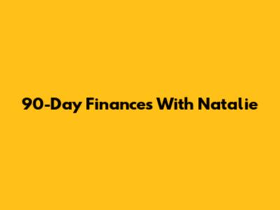 90-Day Finances With Natalie