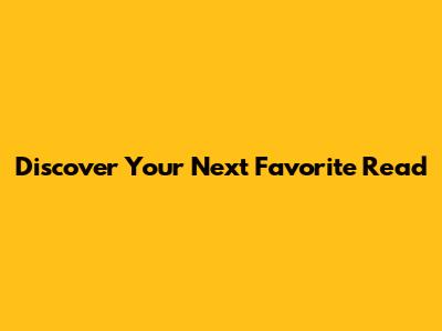 Discover Your Next Favorite Read