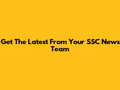 Get The Latest From Your SSC News Team