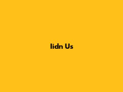 Iidn Us