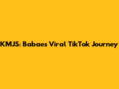 KMJS: Babae's Viral TikTok Journey