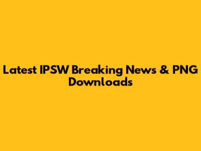Latest IPSW Breaking News & PNG Downloads