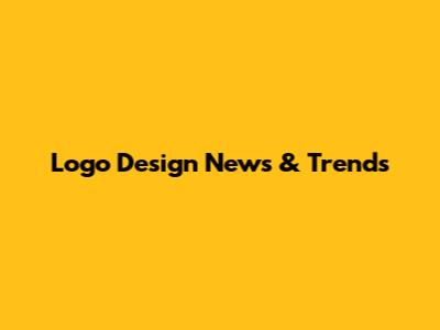 Logo Design News & Trends