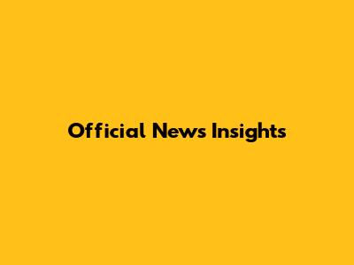 Official News Insights