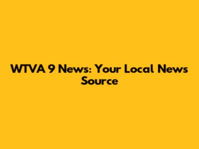 WTVA 9 News: Your Local News Source