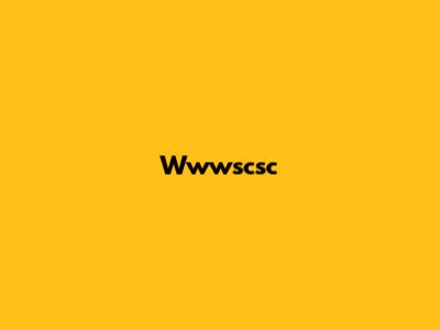 Wwwscsc